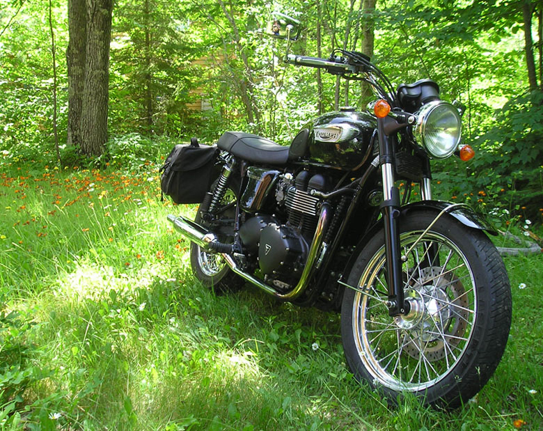 2008 Triumph Bonneville Black
